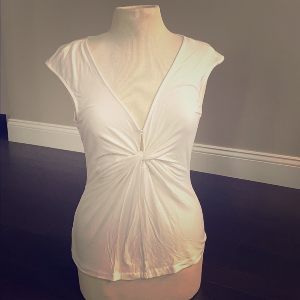 Chaiken white Jessica Twist too Like new - Picture 2 of 5
